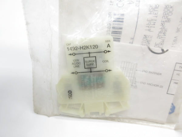 ALLEN BRADLEY 1492-H2K120 SER. A 120VAC/DC NSMP