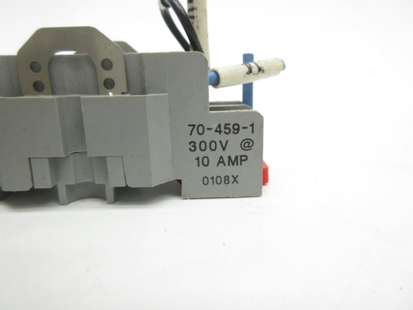 RELAY BASE 70-459-1 300V 10A UNMP