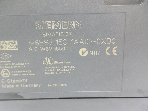 SIEMENS 6ES7153-1AA03-0XB0  NSNP