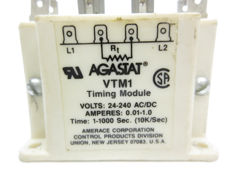 AGASTAT VTM1 24-240VAC/DC 0.01-1.0A 1-1000S UNMP