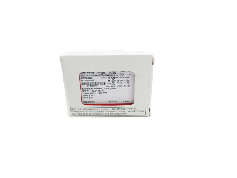 ALLEN BRADLEY 1734-IB8S SER. A 11-30VDC 3.5A NSMP
