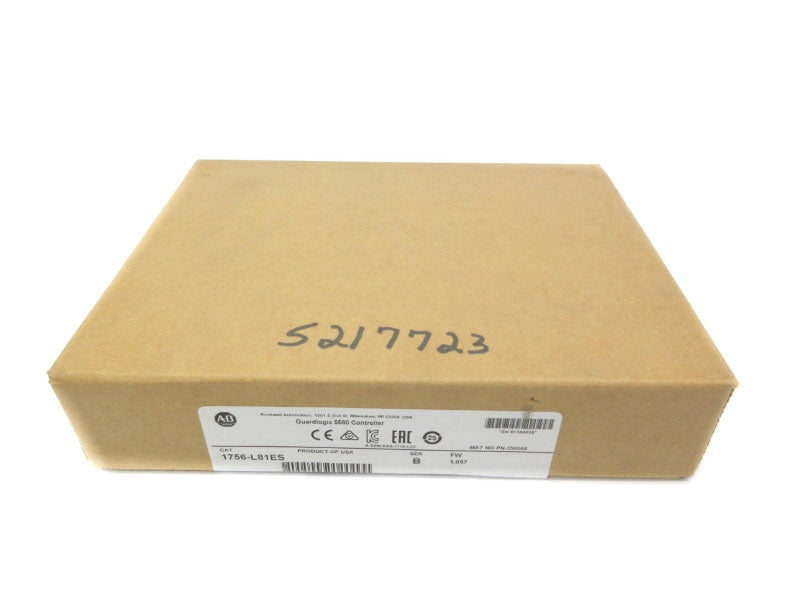 ALLEN BRADLEY 1756-L81ES SER. B F/W 1.057 DATE: 2020 NSFS