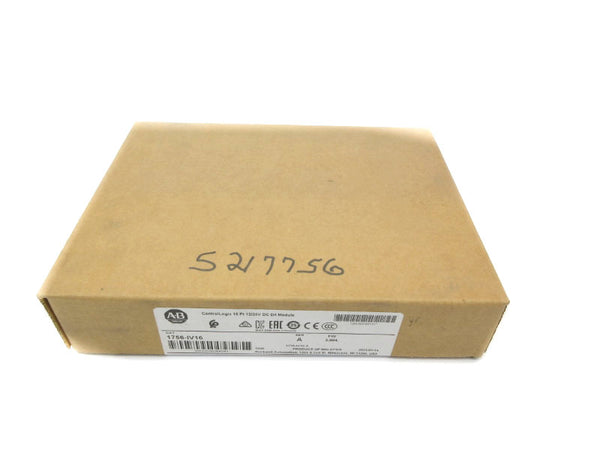 ALLEN BRADLEY 1756-IV16 SER. A F/W 3.004 DATE: 2021 12/24VDC NSFS
