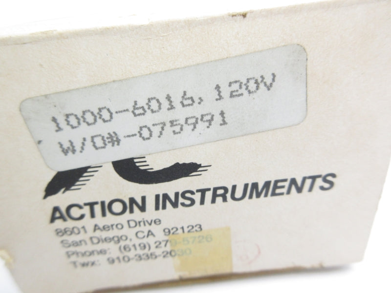 ACTION PAK 1000-6016 120VAC NSMP