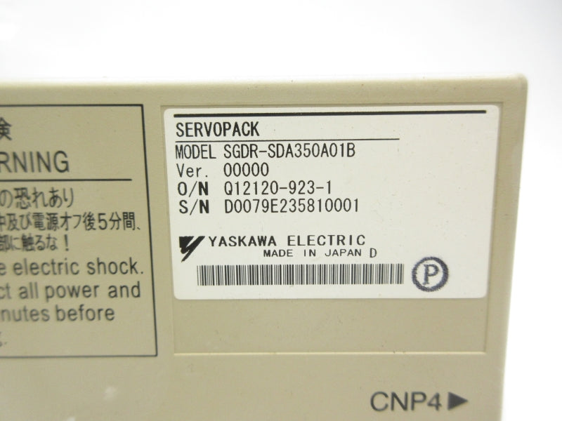 YASKAWA ELECTRIC SGDR-SDA350A01B 600V 50A UNMP