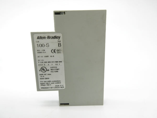 ALLEN BRADLEY 100-SB01 SER. B 690V 10A NSNP