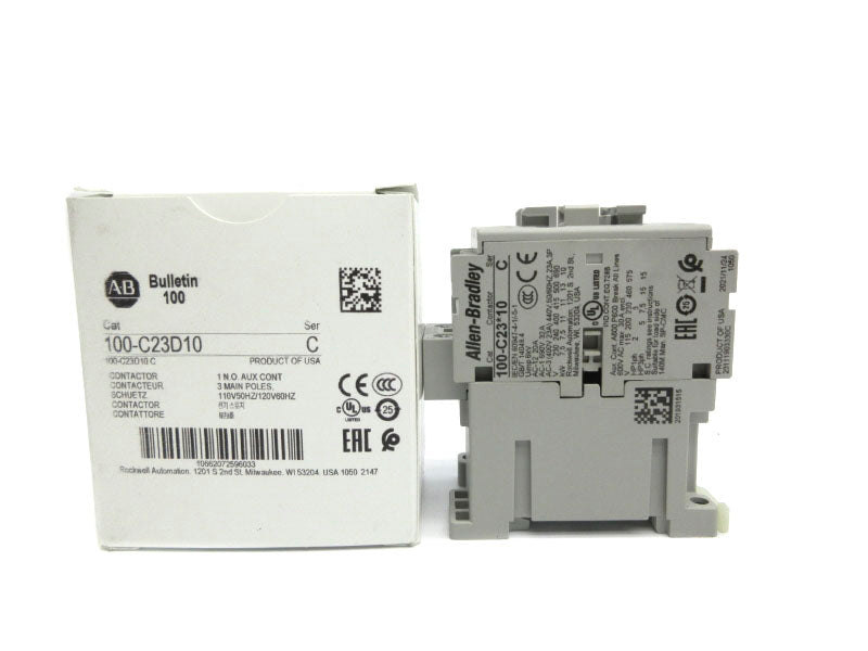 ALLEN BRADLEY 100-C23D10 SER. C 110/120V (WH) NSMP