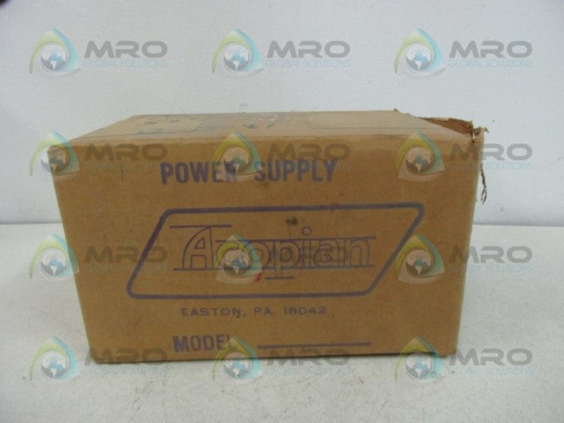 ACOPIAN 32U40 UNREGULATED POWER SUPPLY  NSMP