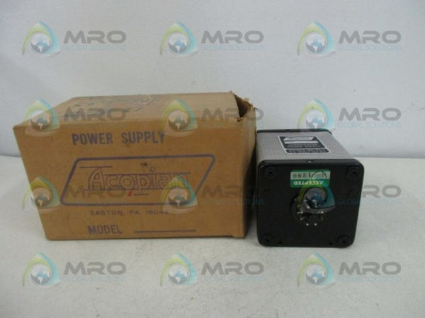 ACOPIAN 32U40 UNREGULATED POWER SUPPLY  NSMP