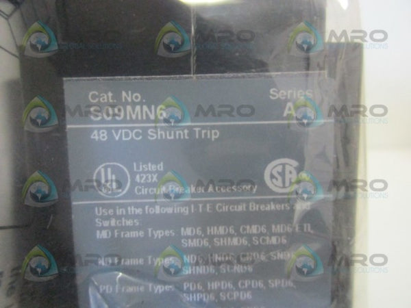 SIEMENS S09MN6 CIRCUIT BREAKER  NSMP