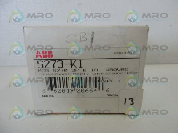 ABB  S273-K1A  NSMP