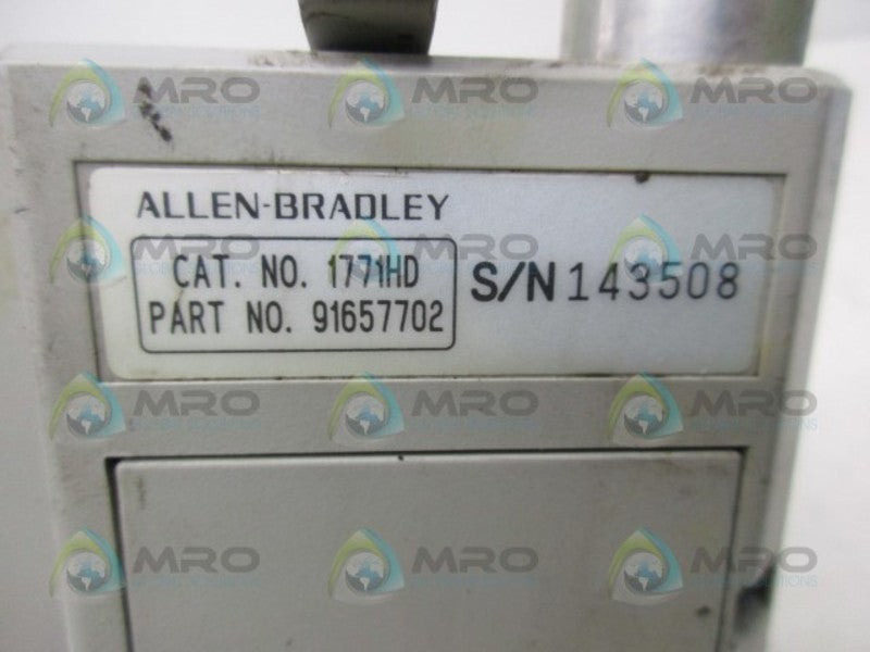 ALLEN BRADLEY 1771-HD HAND HELD PROGRAMMING PENDANT  UNMP