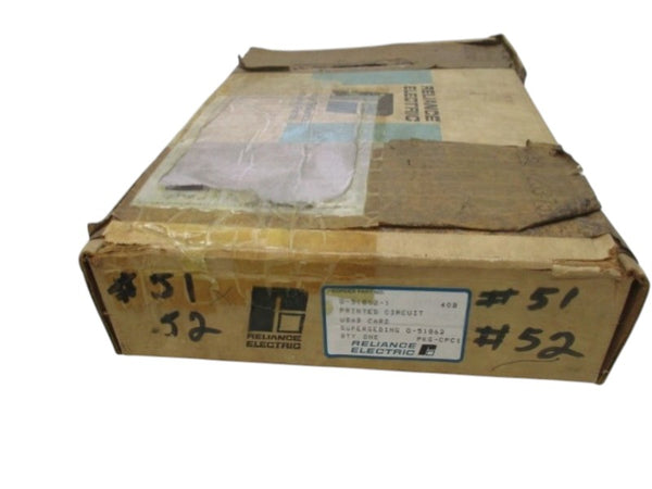 RELIANCE ELECTRIC 0-51862-1 PC BOARD UNIVERSAL (IN BOX)