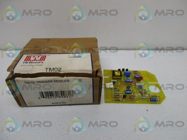 TB WOODS TM02 PC BOARD TRIGGER MODULE  NSMP