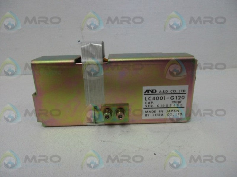 A & D LC4001-G120 LOAD CELL  NSMP