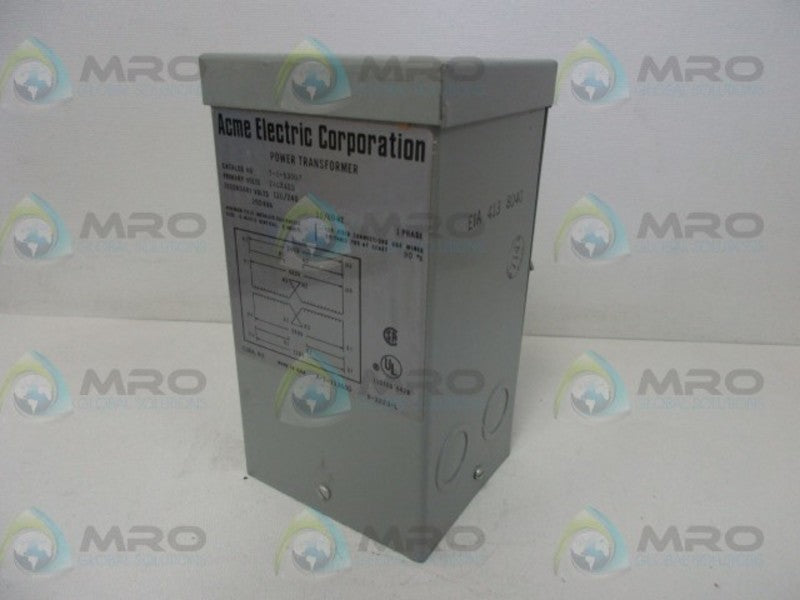 ACME ELECTRIC T-1-53007 POWER TRANSFORMER  NSMP