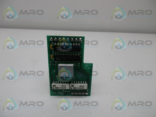 GENERAL MONITORS CCA30080-1 BOARD  UNMP