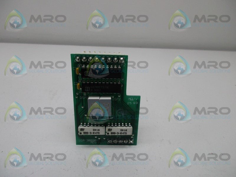 GENERAL MONITORS CCA30080-1 BOARD  UNMP