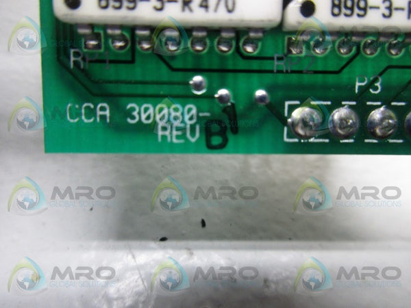 GENERAL MONITORS CCA30080-1 BOARD  UNMP