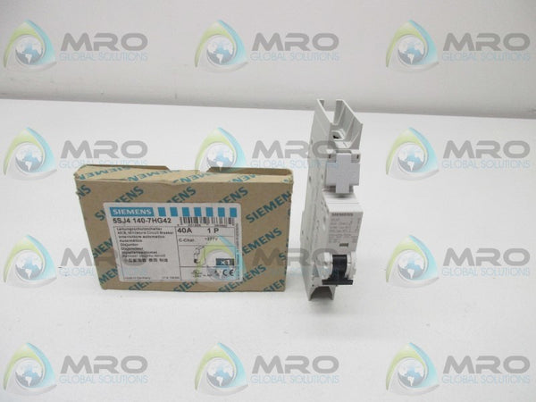 SIEMENS 5SJ4140-7HG42 CIRCUIT BREAKER  NSMP