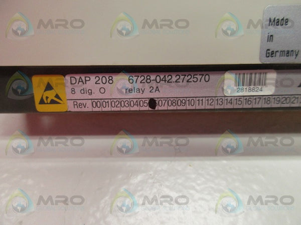 AEG 6728-042.272570 OUTPUT MODULE  UNMP