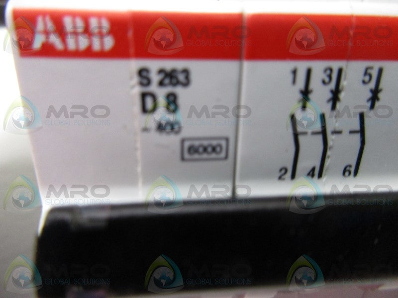 ABB S263-D8 CIRCUIT BREAKER  NSMP