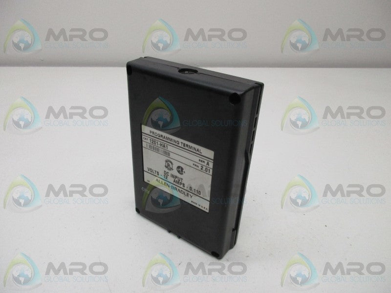 ALLEN BRADLEY 1201-HA1 SER. A FRN 2.01 PROGRAMMING TERMINAL  UNMP