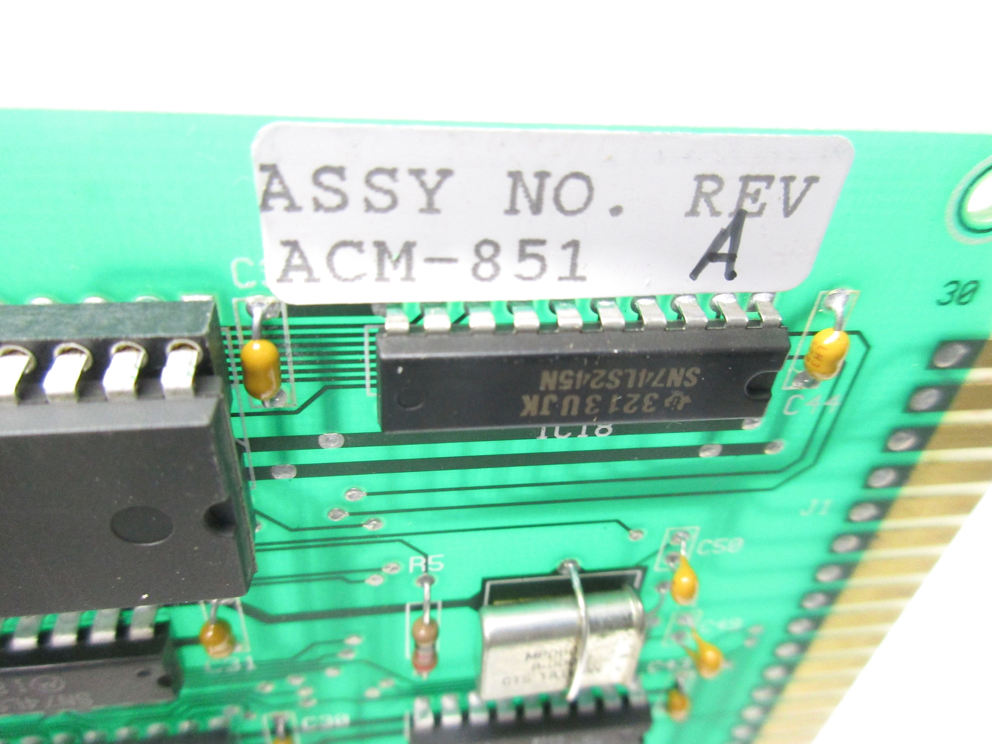 ACM-851 REV. A 890419 UNMP