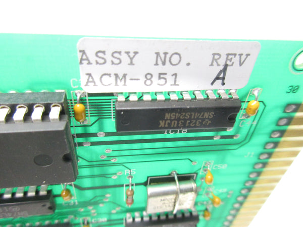 ACM-851 REV. A 890419 UNMP