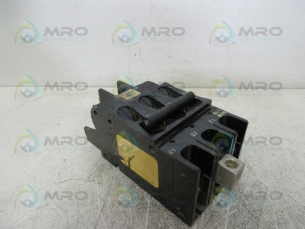 AIRPAX LM-3101 3 POLE 210 VAC CIRCUIT BREAKER UNMP