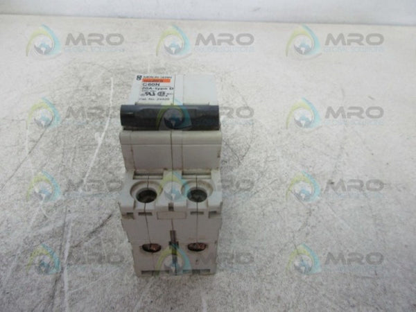 MERLIN GERIN 24525 CIRCUIT BREAKER 20A  UNMP