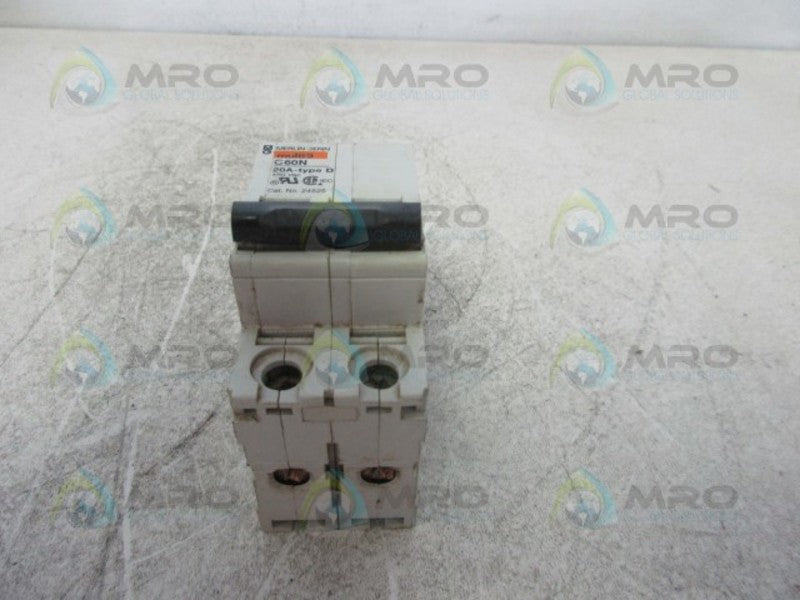 MERLIN GERIN 24525 CIRCUIT BREAKER 20A  UNMP