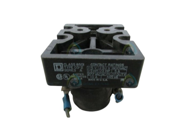 SQUARE D 8501-CO-2 SER. A CONTROL RELAY  UNMP