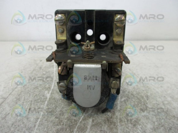 SQUARE D 8501-CO-2 SER. A CONTROL RELAY  UNMP