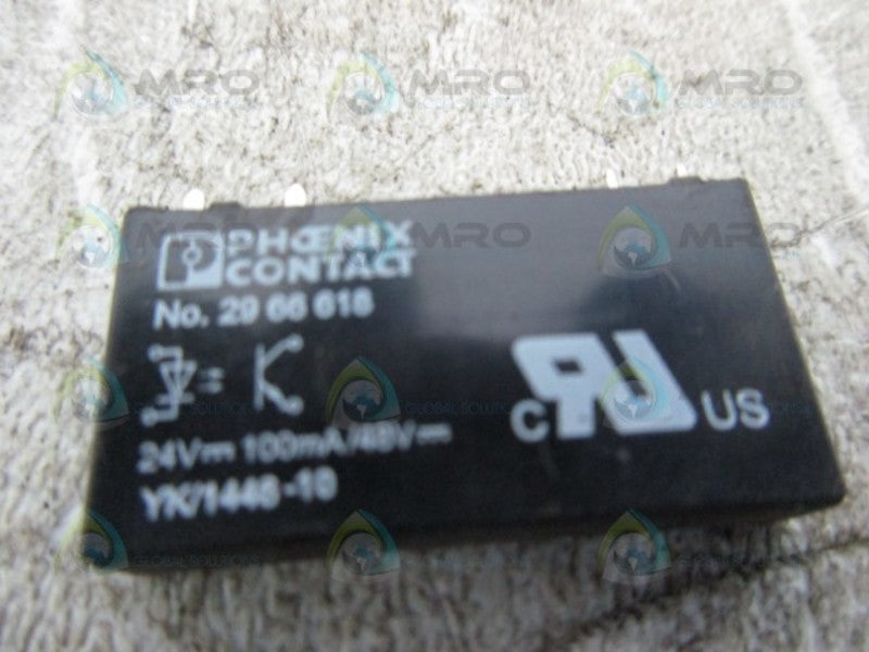 PHOENIX CONTACT 29-66-618 RELAY  UNMP