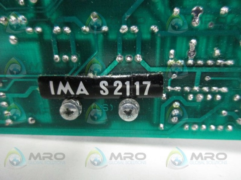 IMA S2117 CIRCUIT BOARD  NSMP