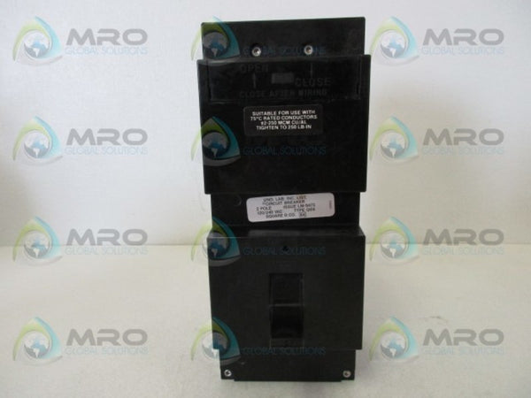 SQUARE D LM-9475 CIRCUIT BREAKER  NSMP