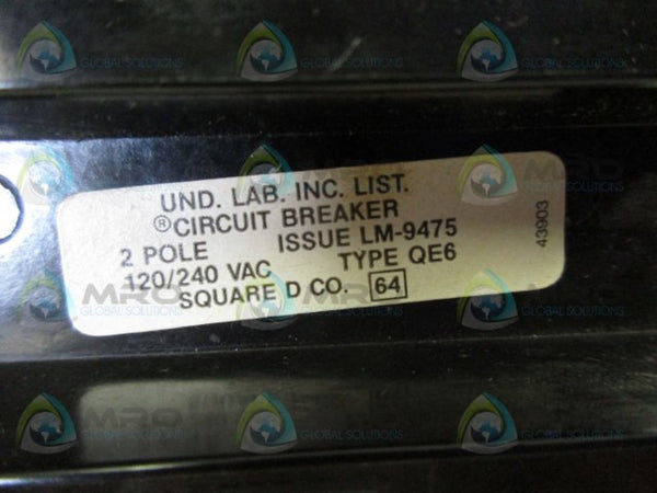 SQUARE D LM-9475 CIRCUIT BREAKER  NSMP