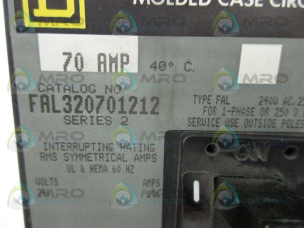 SQUARE D FAL320701212 CIRCUIT BREAKER  NSMP