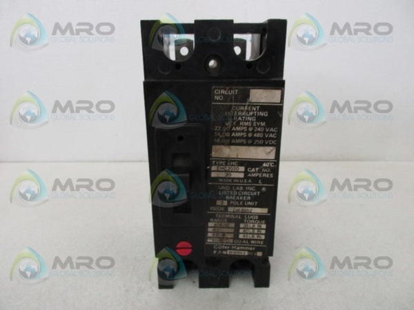 CUTLER HAMMER LM-5552 CIRCUIT BREAKER  UNMP