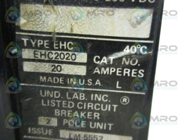 CUTLER HAMMER LM-5552 CIRCUIT BREAKER  UNMP