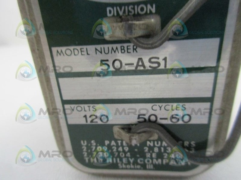 PANALARM 50-AS1 COIL RELAY  UNMP