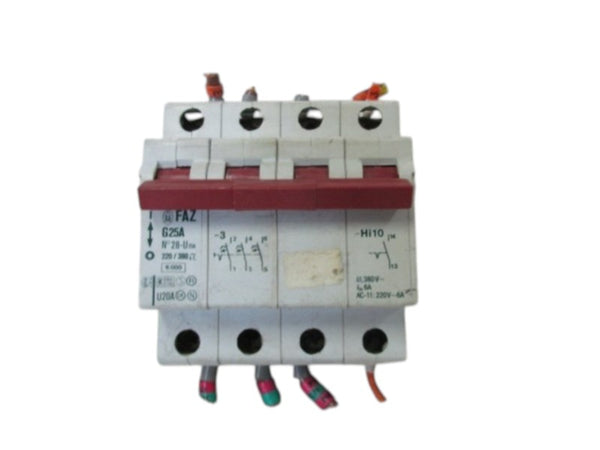 KLOCKNER MOELLER FAZ-G25A-3-HI10 CIRCUIT BREAKER  UNMP