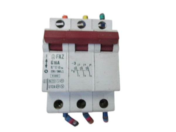 KLOCKNER MOELLER FAZ-G16A-3 CIRCUIT BREAKER  UNMP