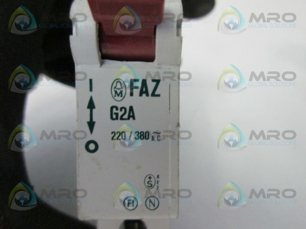 KLOCKNER MOELLER FAZ-G2A CIRCUIT BREAKER  UNMP