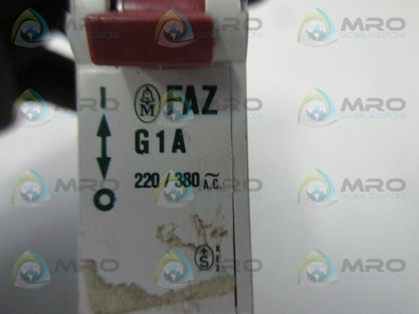 KLOCKNER MOELLER FAZ-G1A CIRCUIT BREAKER  UNMP