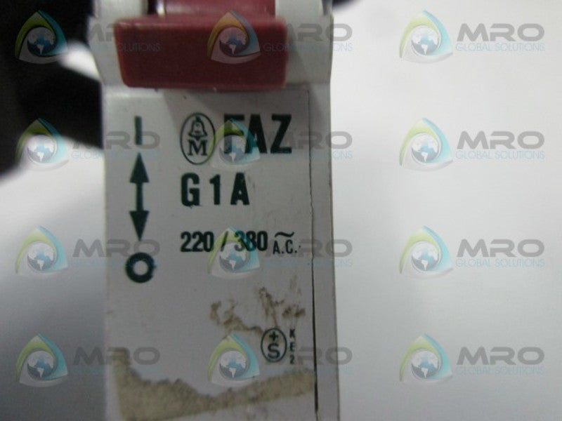 KLOCKNER MOELLER FAZ-G1A CIRCUIT BREAKER  UNMP