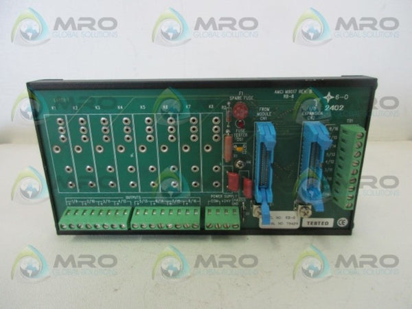 ADVANCED MICRO CONTROLS RB-8 I/O RACK SYSTEM  NSNP