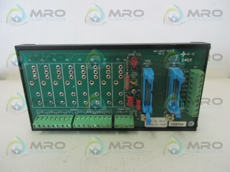 ADVANCED MICRO CONTROLS RB-8 I/O RACK SYSTEM  NSNP