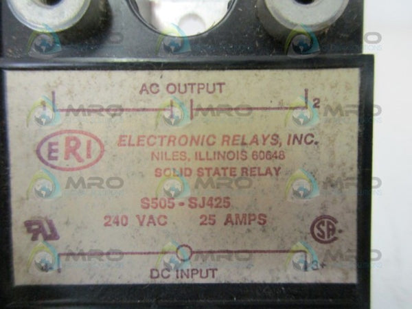 ELECTRONICS RELAYS S505-SJ425 SOLID STATE RELAY  UNMP